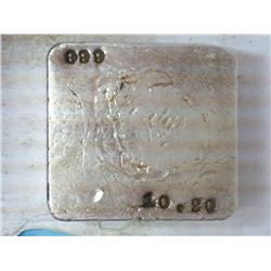 10.2 OZ SILVER INGOT .999