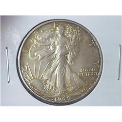 1944-D WALKING LIBERTY HALF DOLLAR