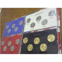 4-2008 STATE QUARTER SETS (UNC)