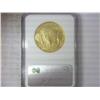 Image 2 : 2006 $50 GOLD BUFFALO NGC MS70 1ST STRIKE