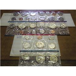 1979, 80 & 81 US MINT SETS (UNC) P/D