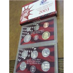 2003 US SILVER PROOF SET