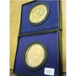 2 US MINT AMERICAS 1ST MEDALS (1972 & 76)
