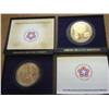 Image 2 : 2 US MINT AMERICAS 1ST MEDALS (1972 & 76)