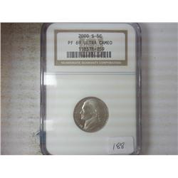 2000-S JEFFERSON NICKEL NGC PF69 ULTRA CAMEO