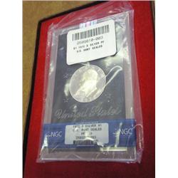 1972-S IKE SILVER DOLLAR NGC PF69 STAR