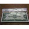 Image 2 : 1923 LARGE SIZE $1 SILVER CERT CGA GEM UNC 65