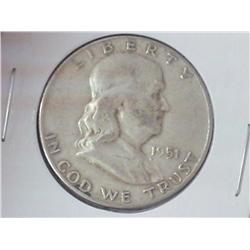 1951-D FRANKLIN HALF DOLLAR