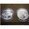 Image 2 : 2001 AMERICAN BUFFALO PF & UNC SILVER DOLLARS