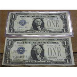 2-1928 $1 SILVER CERTIFICATES (FUNNYBACKS)