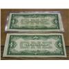 Image 2 : 2-1928 $1 SILVER CERTIFICATES (FUNNYBACKS)