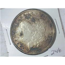 1899-O MORGAN SILVER DOLLAR (UNC) TONED