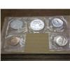 Image 2 : PARTIAL 1961 US SILVER PROOF SET MISSING DIME