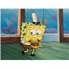 Image 2 : Get Caught Spongebob Original Cel Animation Background