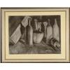 Image 1 : Original Charcoal Still Life Framed MMM
