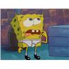 Image 2 : Cel Spongebob Animation Green Stuff Background Original
