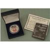 Image 1 : 1999 Silver American Eagle Colorized Dollar w/ Box, COA