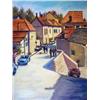 Image 1 : Michele Byrne, Sunlit Day in Auvers, Oil on Canvas