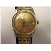 Image 2 : ORIGINAL ROLEX 18K GOLD TWO TONE MENS WATCH OYSTER PERPETUAL DATEJUST IN PERFECT CONDITION