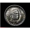Image 1 : 1951-p Booker T Washington Commemorative Half Dollar Grades Select Uncirculated ms63