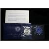 Image 1 : 1972-s Silver Uncirculated Eisenhower Dollar in Original Packaging with COA  "Blue Ike"