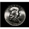 Image 1 : 1963-d Franklin Half Dollar 50c Grades ms64