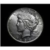 Image 1 : 1927-p Peace Dollar $1 Grades au58/Slider
