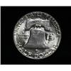 Image 2 : 1954-s Franklin Half Dollar 50c Grades Select Uncirculated ms63