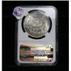 Image 2 : NGC 1903-p Morgan Dollar graded Gem Uncirculated ms65
