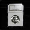 Image 1 : NGC 1958-p Franklin Half Dollar grades Choice Uncirculated ms64