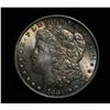 Image 1 : 1881-p Morgan Dollar $1 Grades Choice Uncirculated ms64  Rainbow Toned