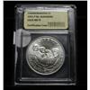 Image 1 : 1991-p Mt. Rushmore Uncirculated Commemorative Dollar Grades ms70