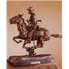 Image 1 : Frederick Remington's "Trooper of the Plains" Bronze