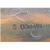 Image 2 : S. Bowman. Oil on Canvas. Sgnd/34"x27"F.