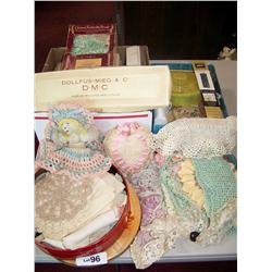 Multipiece lot of  Vintage Sewing & Accessries