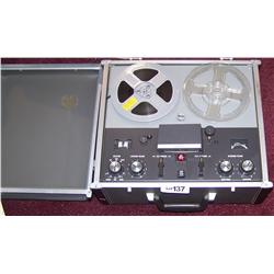 Ampex 1/4" Reel-to-Reel Audio Recorder.