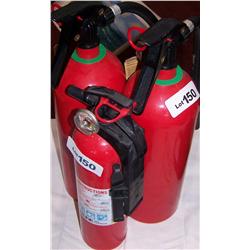 Lot of 3 Fire Extinguishers (3X$)