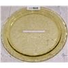 Image 1 : Federal Depression Glass MADRID Pattern Cake Plate