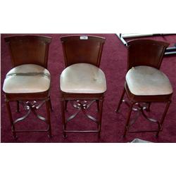 3 Chairs/Barstools.