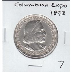 SILVER COLUMBIAN EXPO COIN 1893
