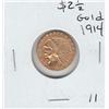 Image 1 : $2.5 GOLD INDIAN 1914 SHARP DETAILS