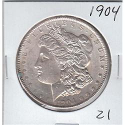 $1 SILVER MORGAN 1904
