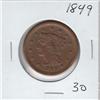 Image 1 : LARGE CENT 1849 COPPER