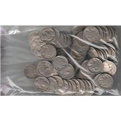100 BUFFALO NICKELS MIX DATE GROUP