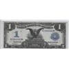 Image 1 : $1 BLACK EAGLE SILVER CERTIFICATE 1899 BOLD