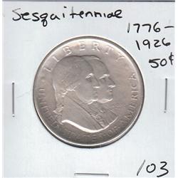 HALF SESQUITENNIAL 1776-1926