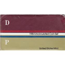 US MINT SET 1984 P AND D