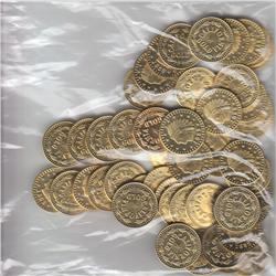50 FANTASY CALIFORNIA TOKENS 1852