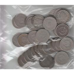 ROLL OF 40 LIBERTY HEAD V NICKELS