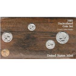 1985 P AND D MINT SET